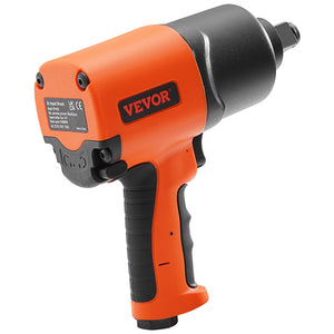 Air Impact Wrench 3/4" Drive | 1870 ft-lbs Torque | Heavy Duty Composite Pneumatic Gun for Auto Repairs
