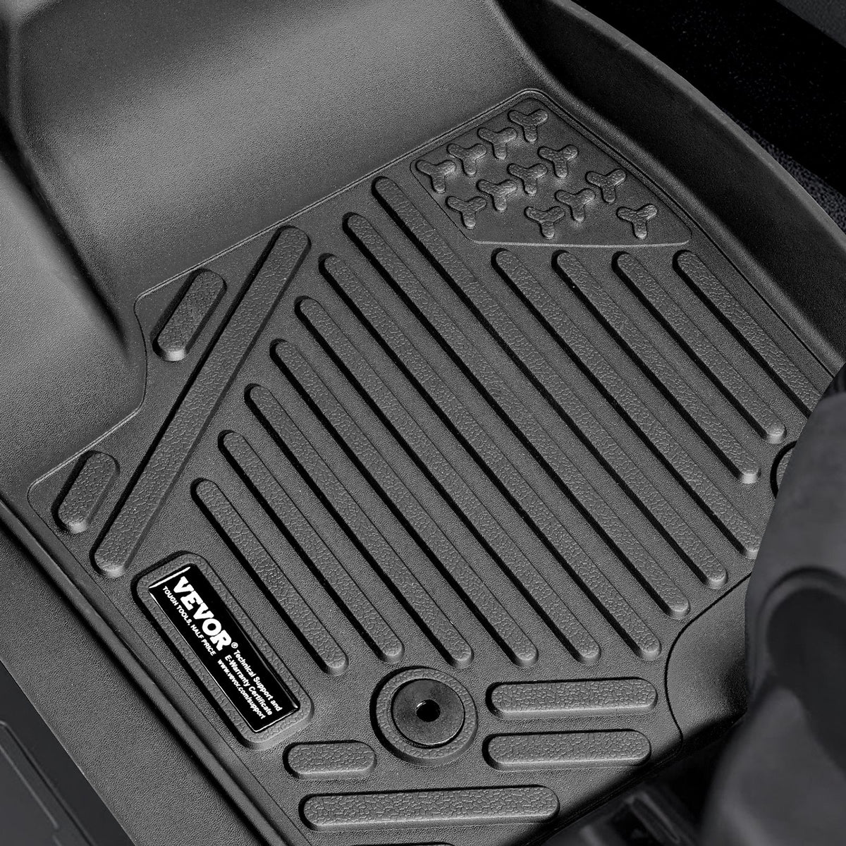 Floor Mats | Fits Chevrolet Silverado/GMC Sierra 1500 | 3-Piece Set