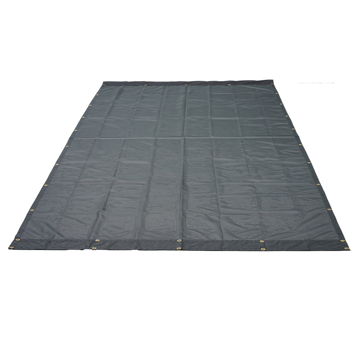 Dump Truck Mesh Tarp 5'x14' | PVC Coated Black | Heavy Duty with Pockets & Grommets