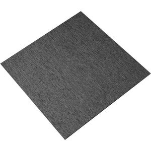 Carpet Tiles Reusable 20"x20" | 20 Pack with Padding Attached | Dark Gray