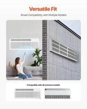 Air Conditioner Wall Sleeve 42" | With Exterior Grille