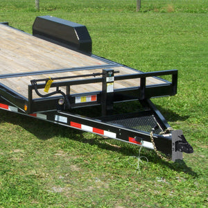 Adjustable Trailer Coupler 2-5/16" | 15,000lbs Capacity | Heavy Duty Cast Channel-Mount | Includes Hardware Kit | Black Powder Coated Steel