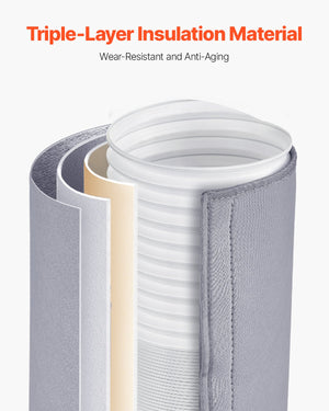 AC Hose Cover | Portable Air Conditioner Exhaust Insulation Sleeve