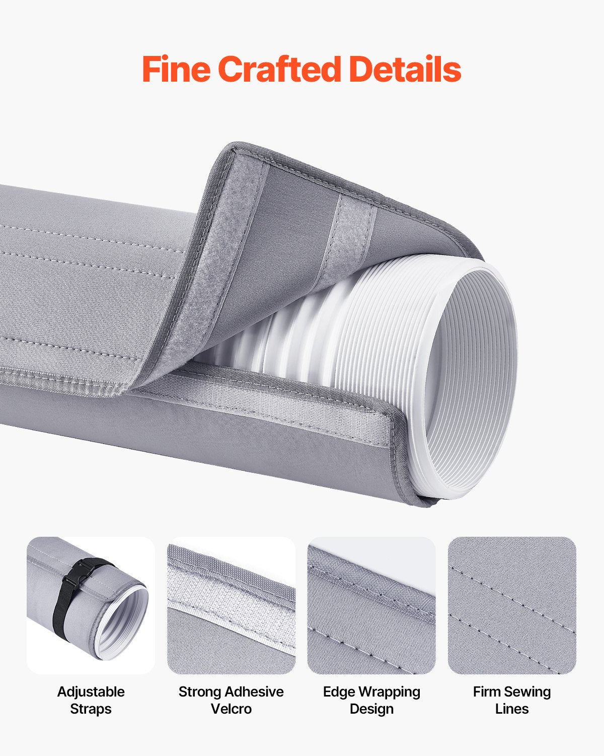 AC Hose Cover | Portable Air Conditioner Exhaust Insulation Sleeve