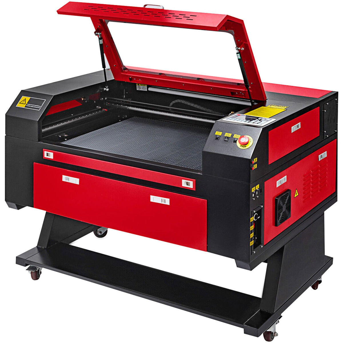CO2 Laser Engraver 80W | 700x500mm Cutting Machine with Color Screen