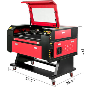 CO2 Laser Engraver 80W | 700x500mm Cutting Machine with Color Screen