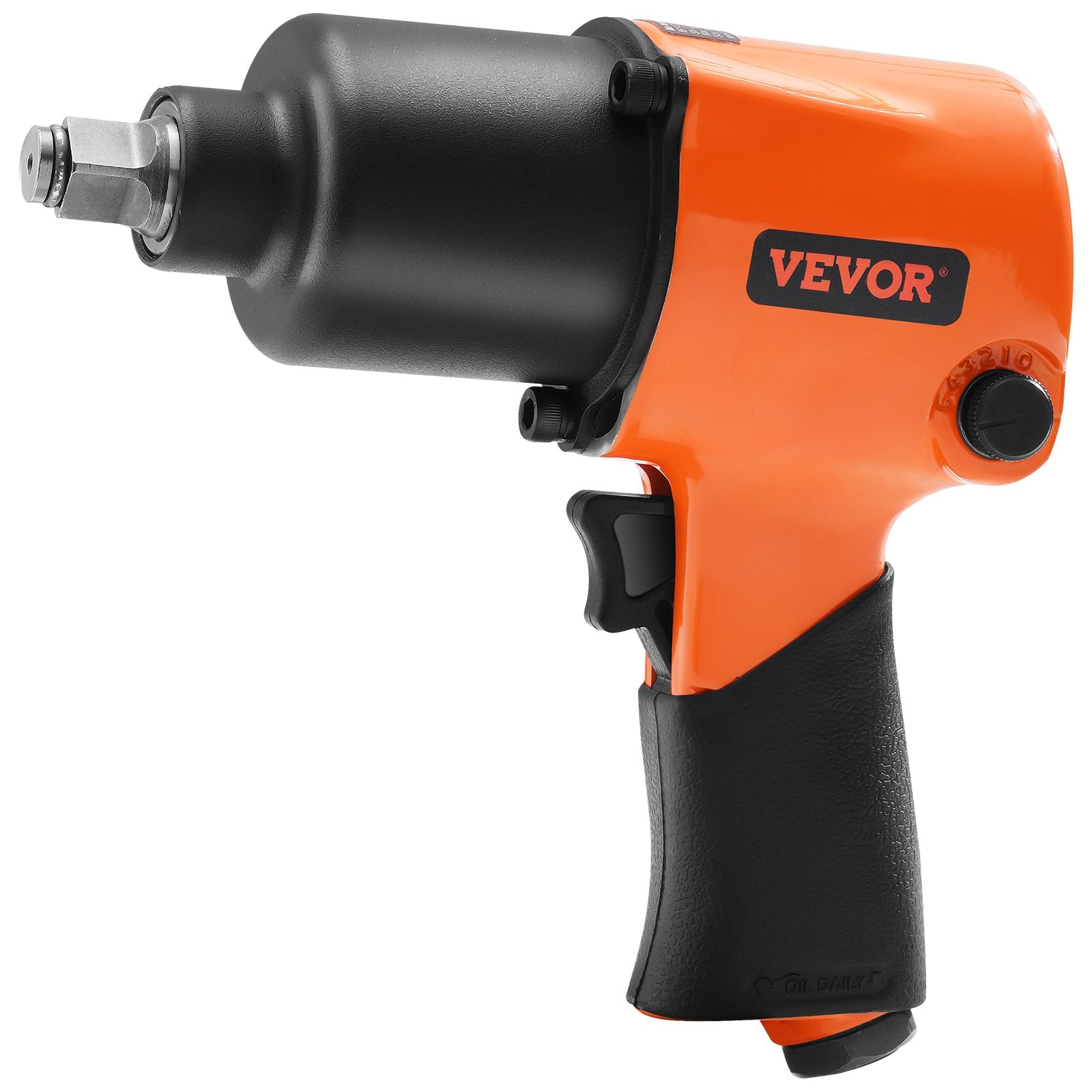 Air Impact Wrench | 1/2" Drive Pneumatic Tool | 880 ft-lb Torque | 7500 RPM Lightweight Design