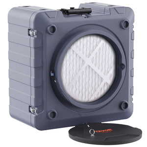 Air Scrubber | 800 CFM Negative Air Machine | 3-Stage Filtration with MERV10, Carbon & HEPA
