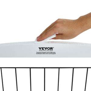 Freestanding Dog Gate 32"H x 96.5"W | 4-Panel Foldable Indoor Barrier