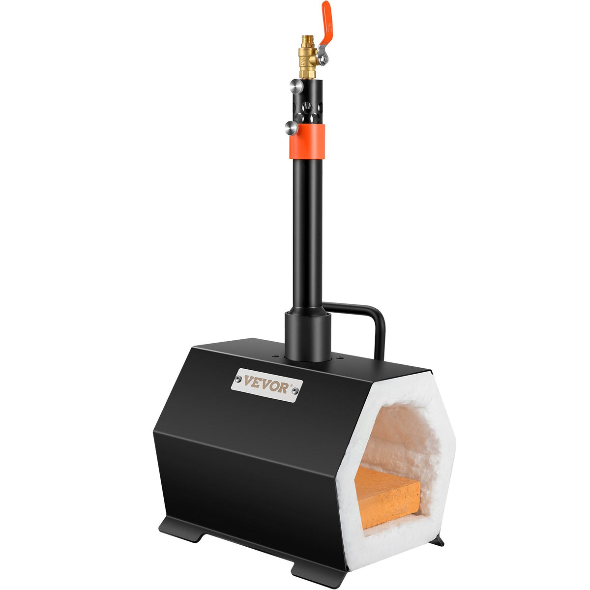 Propane Forge | Single Burner Blacksmith Farrier Furnace | Knife Making & Metal Forging Kit