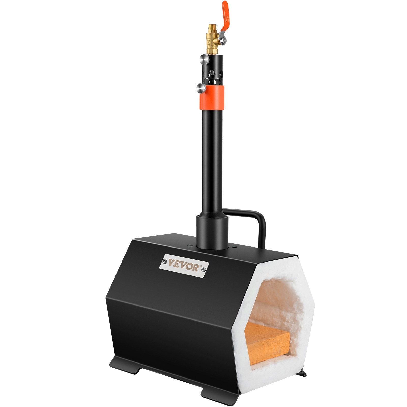 Propane Forge | Single Burner Blacksmith Farrier Furnace | Knife Making & Metal Forging Kit