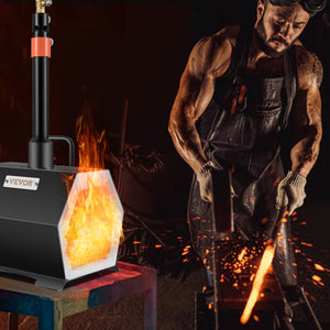 Propane Forge | Single Burner Blacksmith Farrier Furnace | Knife Making & Metal Forging Kit