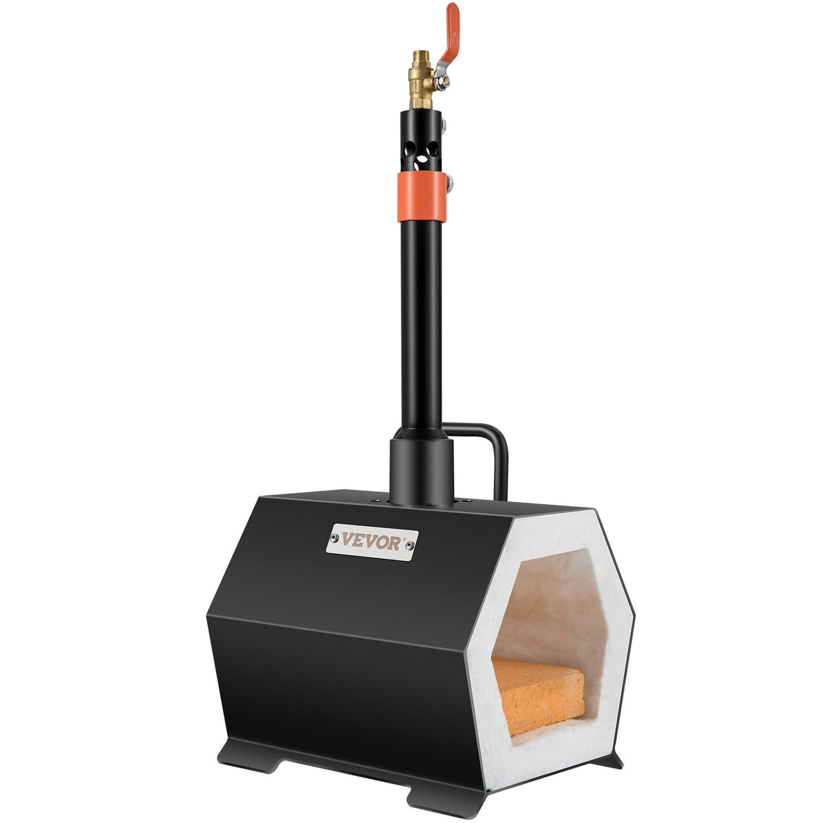 Propane Forge | Single Burner Blacksmith Farrier Furnace | Knife Making & Metal Forging Kit