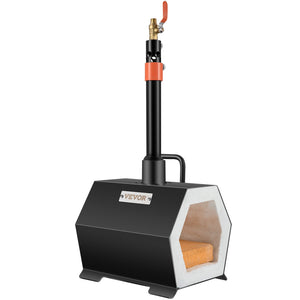Propane Forge | Single Burner Blacksmith Farrier Furnace | Knife Making & Metal Forging Kit