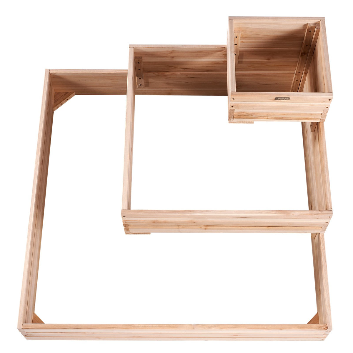 Raised Garden Bed | Wooden 113x113x51cm Planter Box for Vegetables, Herbs & Flowers