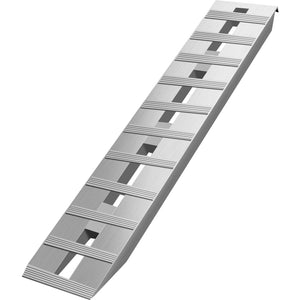 Aluminum Trailer Ramps | 60"x12"x2.5" 6000lb Capacity | Beavertail Hook-End | Pair of 2