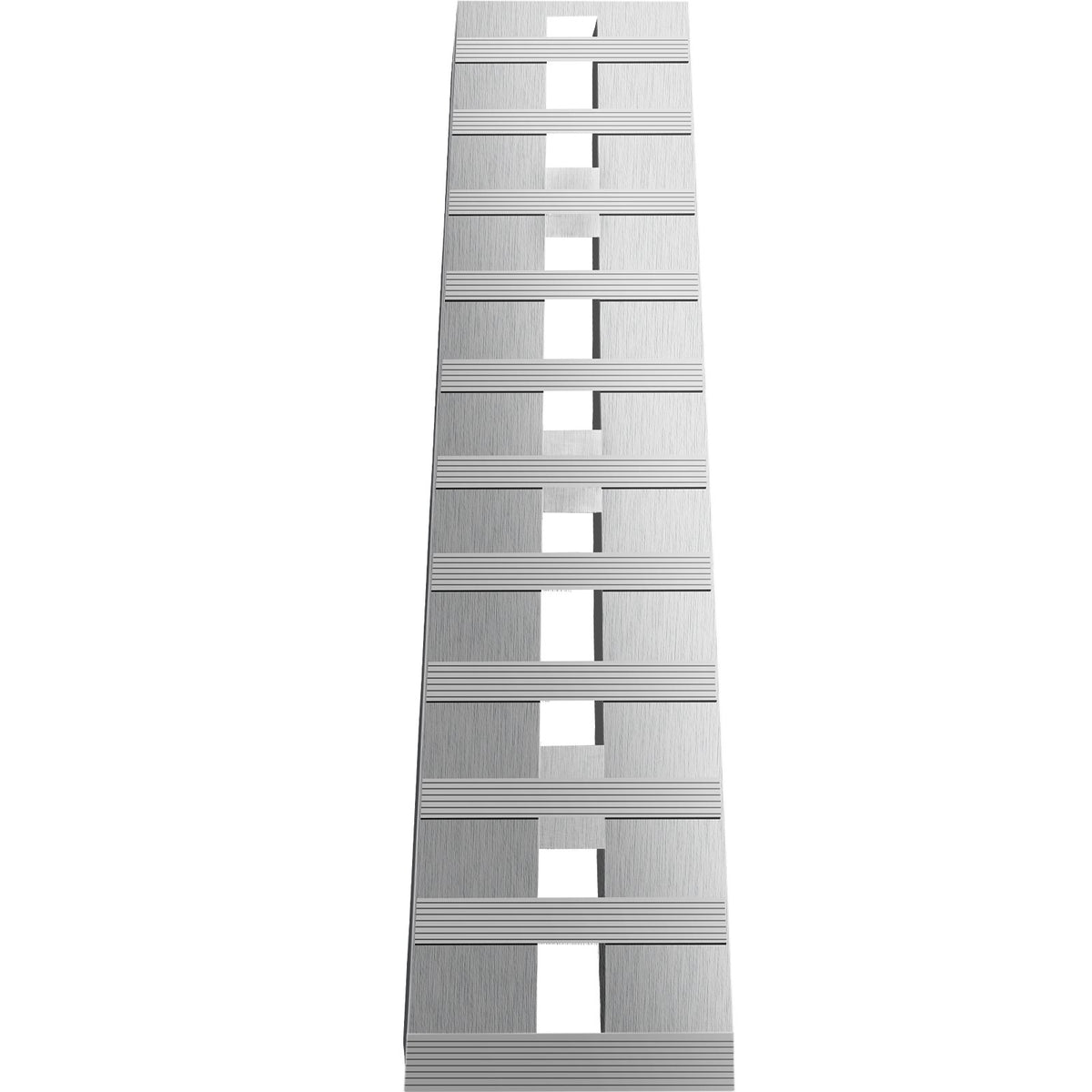 Aluminum Trailer Ramps | 60"x12"x2.5" 6000lb Capacity | Beavertail Hook-End | Pair of 2