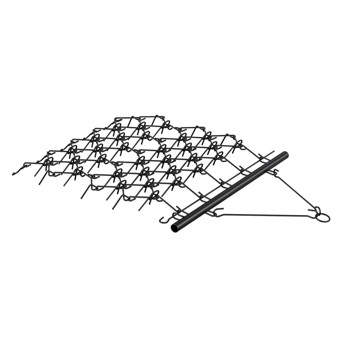 Drag Harrow 4x4FT | Heavy Duty Chain Harrow with 69 Teeth | ATV, UTV & Tractor Attachment for Lawn, Gravel & Soil Prep