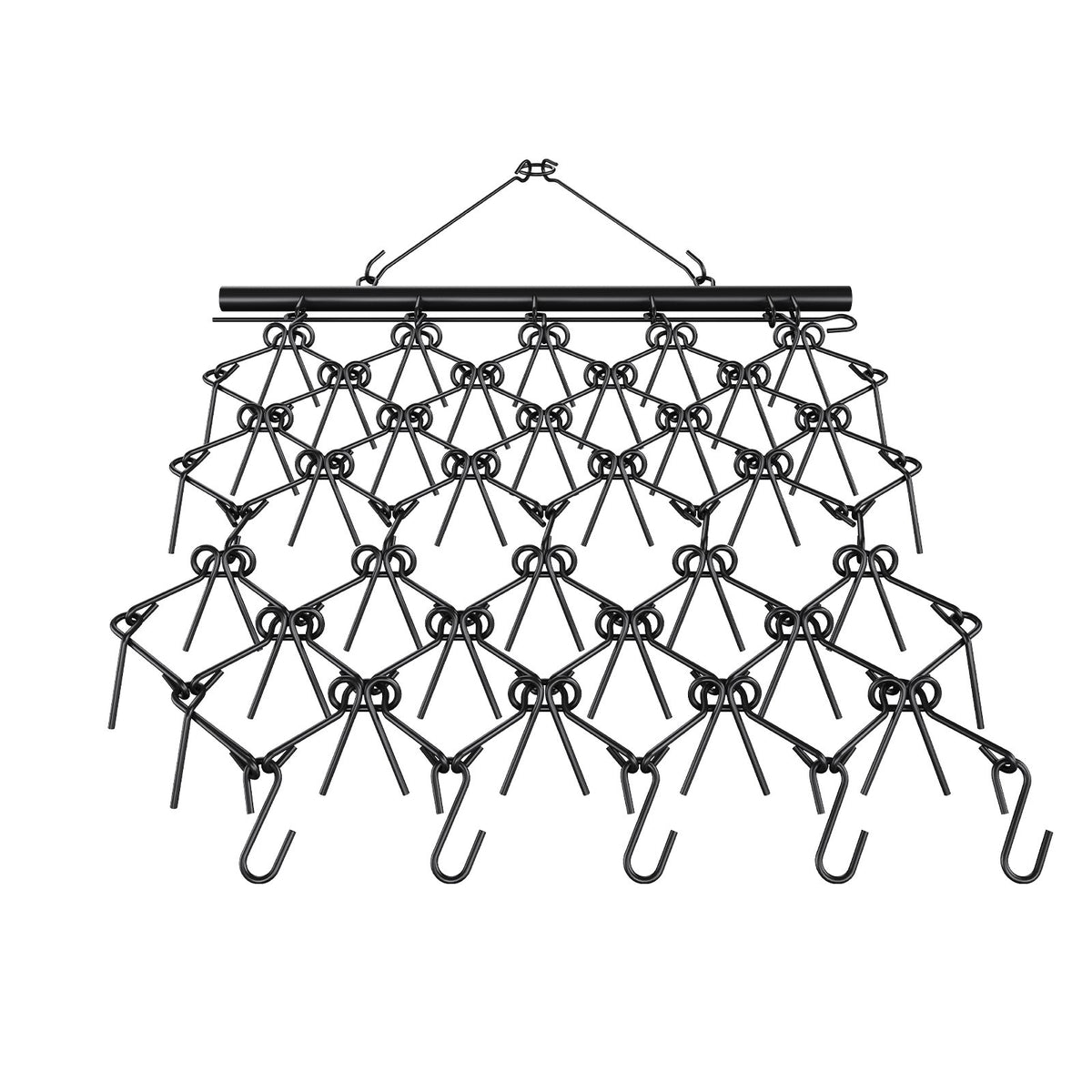Drag Harrow 4x4FT | Heavy Duty Chain Harrow with 69 Teeth | ATV, UTV & Tractor Attachment for Lawn, Gravel & Soil Prep