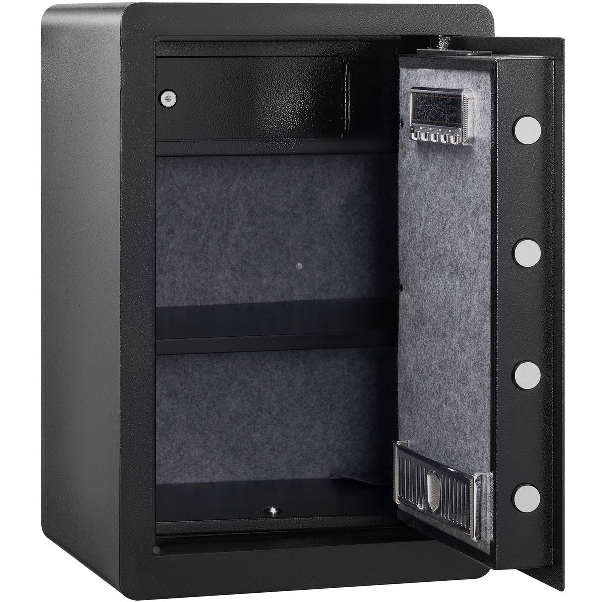 Home Safe | 2.2 cu.ft Steel Security Box | 15.75x13x23.6" for Cash & Valuables