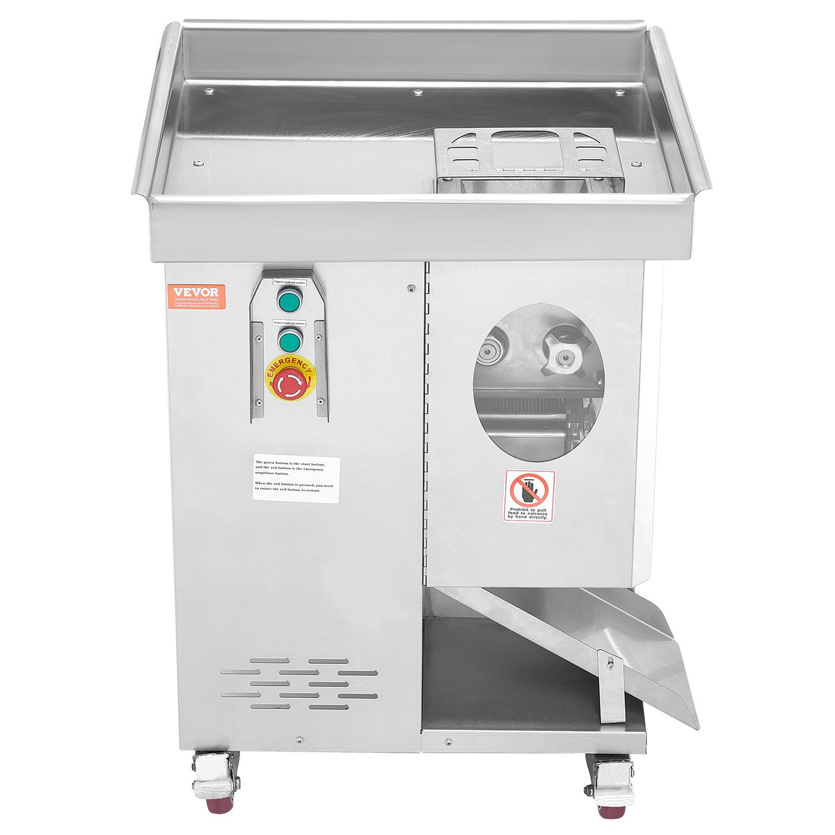 Meat Cutter Machine 1100W | Commercial Stainless Steel Slicer