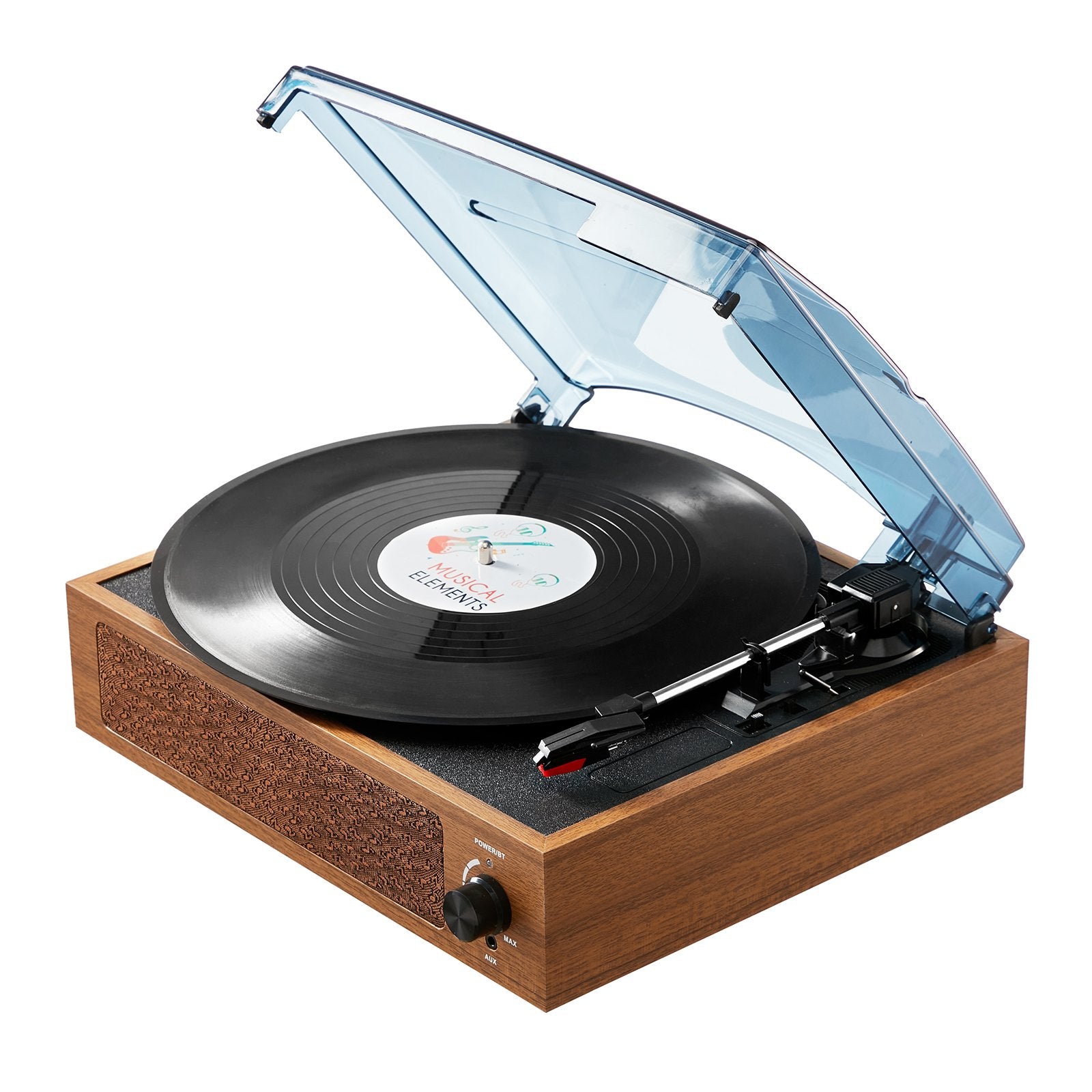 Bluetooth Record Player | 3-Speed Turntable with 3W Speakers
