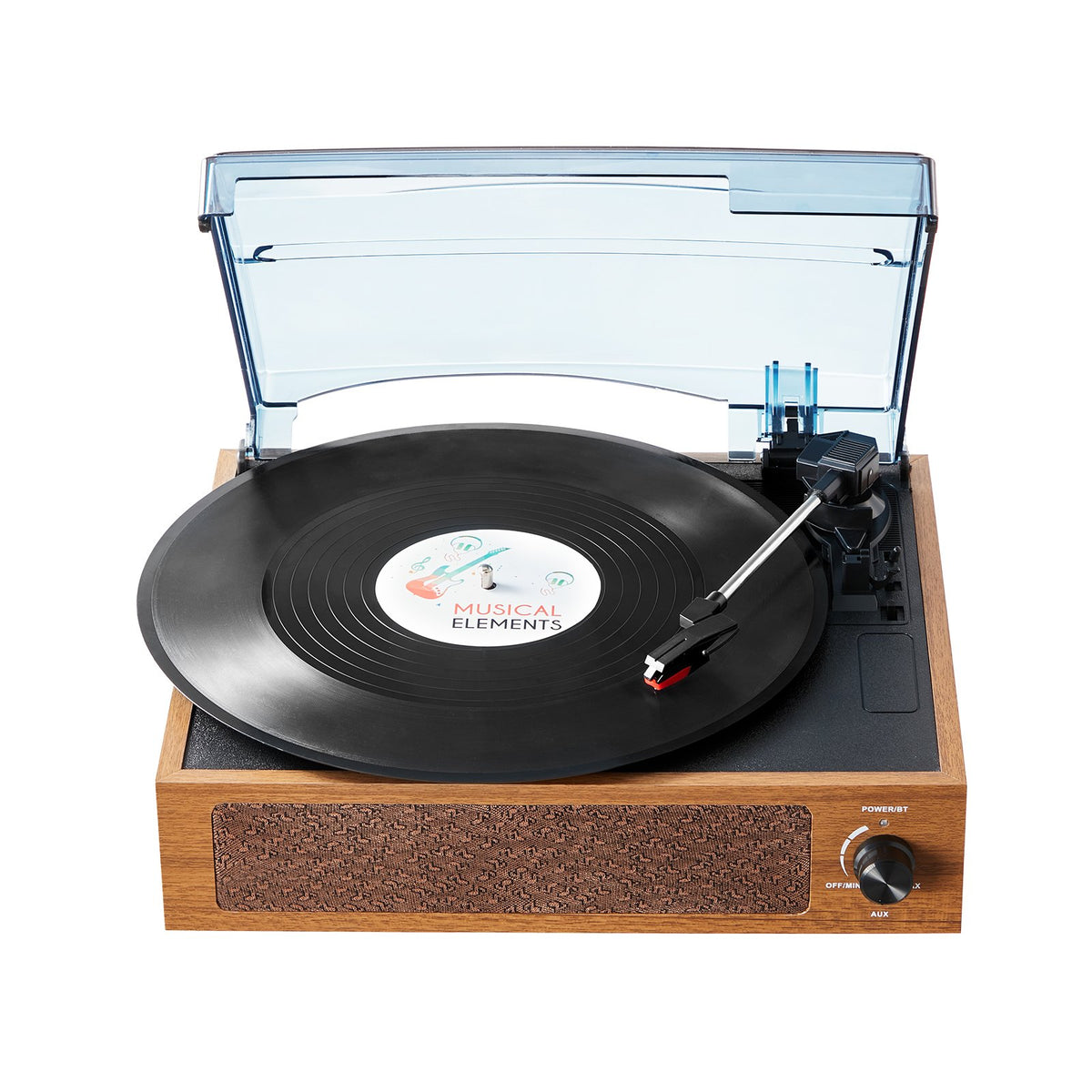 Bluetooth Record Player | 3-Speed Turntable with 3W Speakers