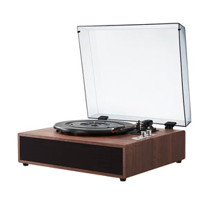Bluetooth Record Player | 3-Speed Turntable with 10W Speakers
