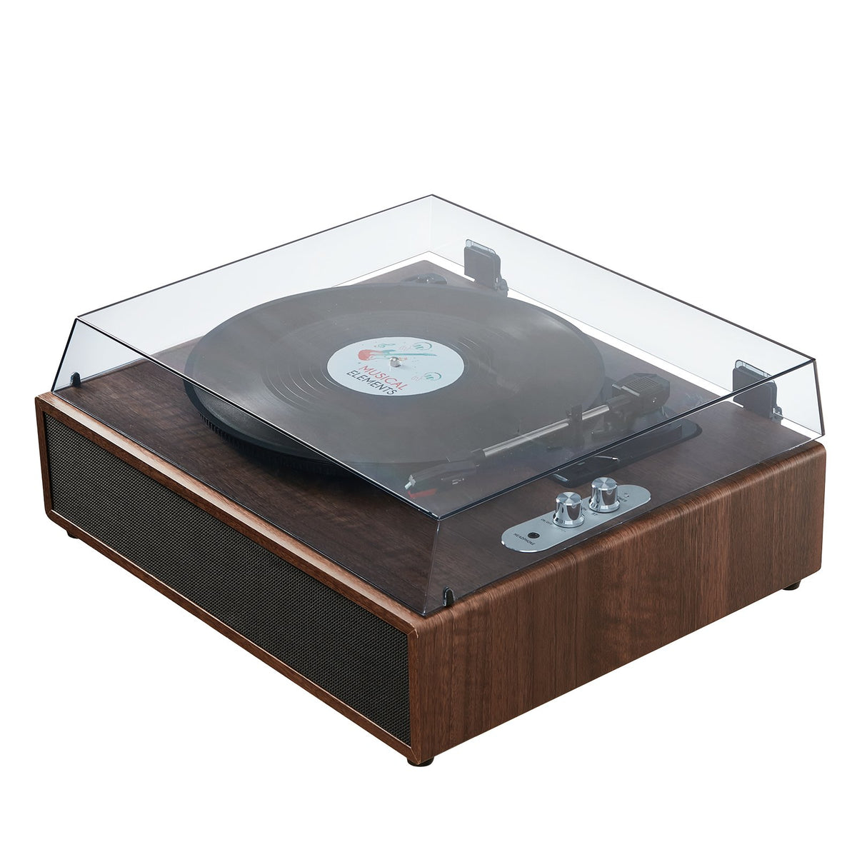 Bluetooth Record Player | 3-Speed Turntable with 10W Speakers