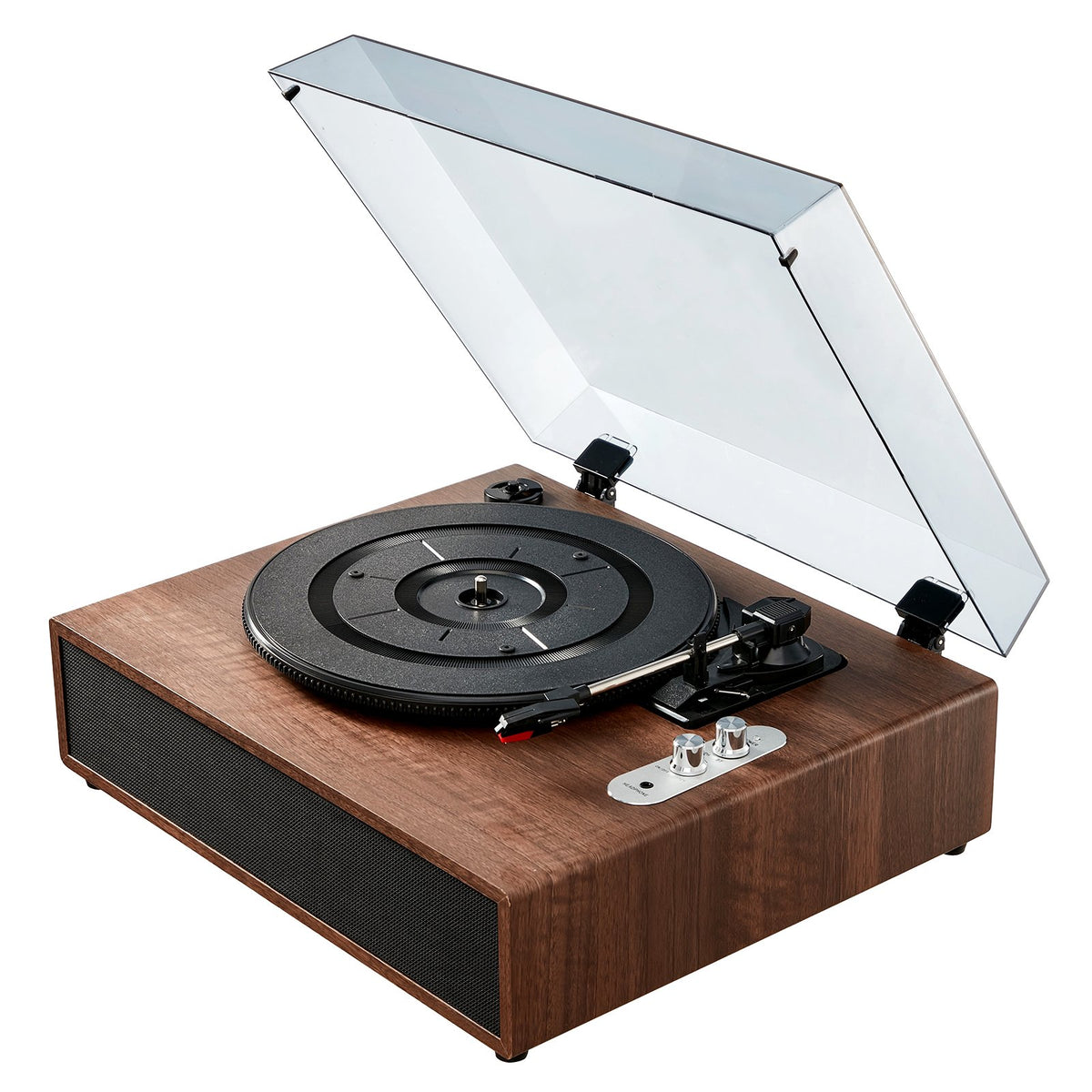 Bluetooth Record Player | 3-Speed Turntable with 10W Speakers