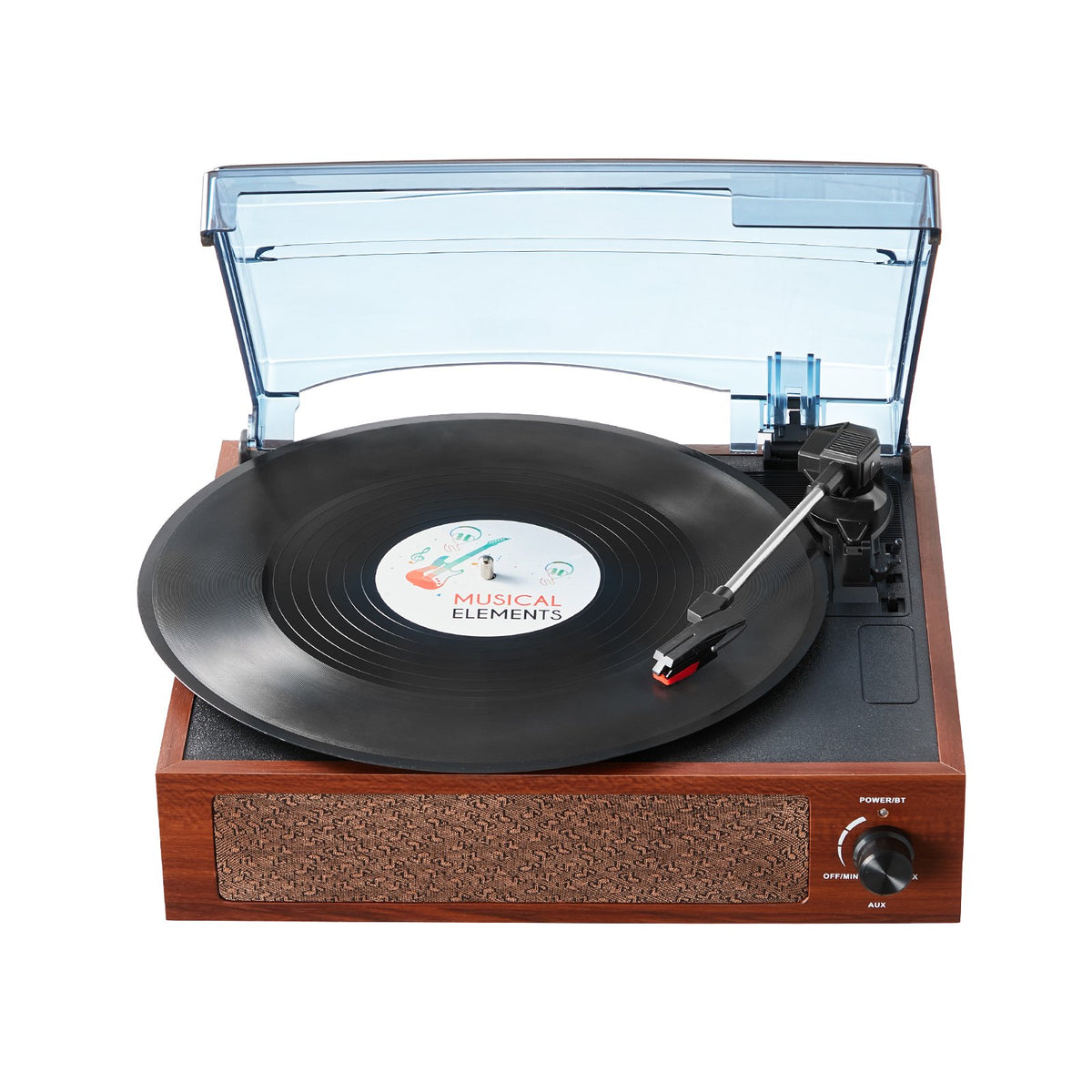 Bluetooth Record Player | 3-Speed Turntable with 5W Speakers