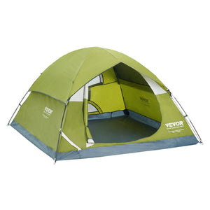 Camping Tent 7x7x4FT | Fits 6 People | Waterproof Lightweight Backpacking Tent for Outdoor Camping