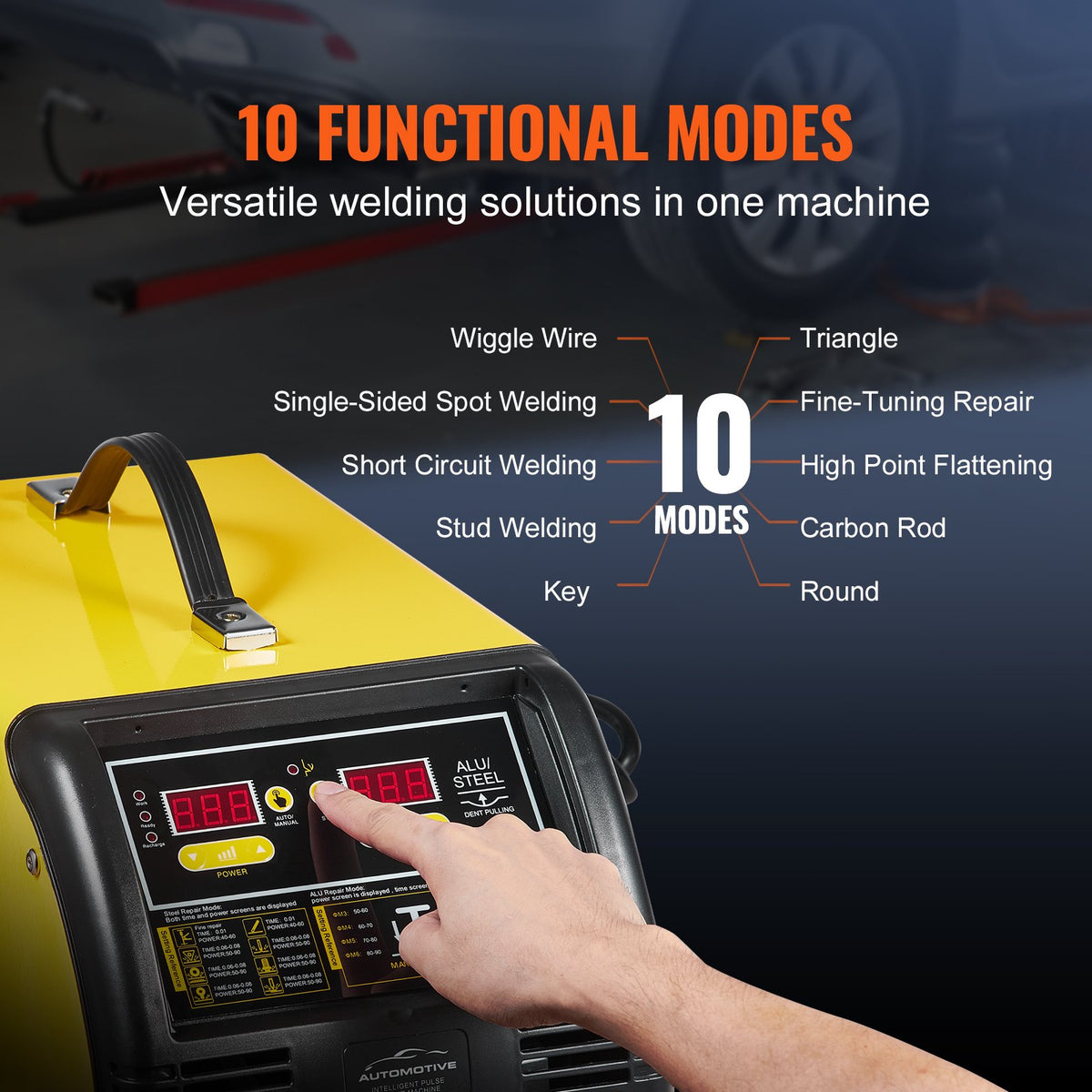 Dual Pro Stud Welder | 5KW Professional Welder for Steel & Aluminum