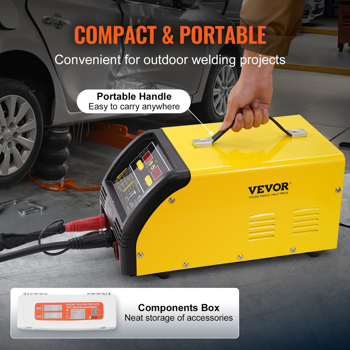 Dual Pro Stud Welder | 5KW Professional Welder for Steel & Aluminum