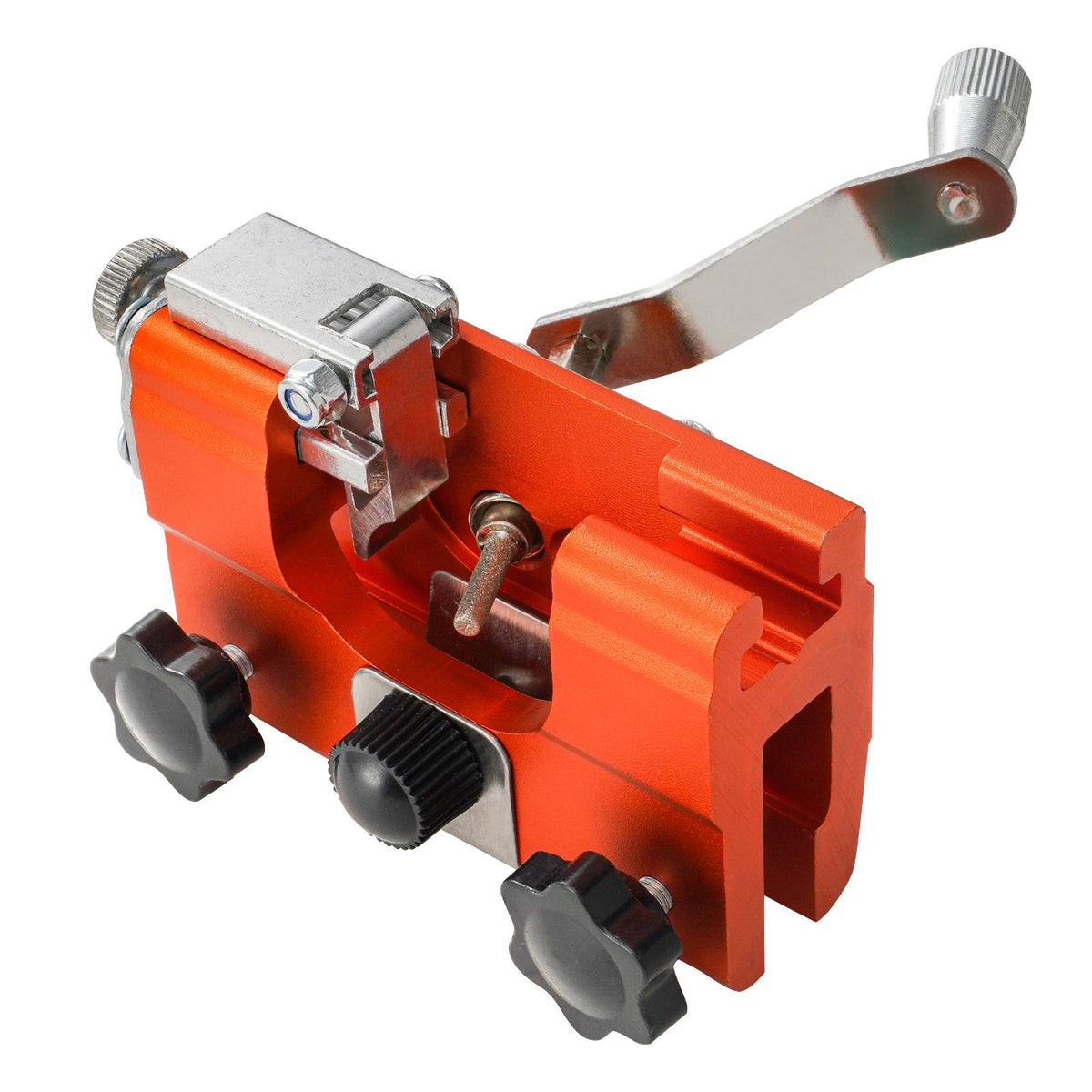 Chainsaw Sharpener | Hand-Crank Chain Saw Sharpener for 4"-22" Chains