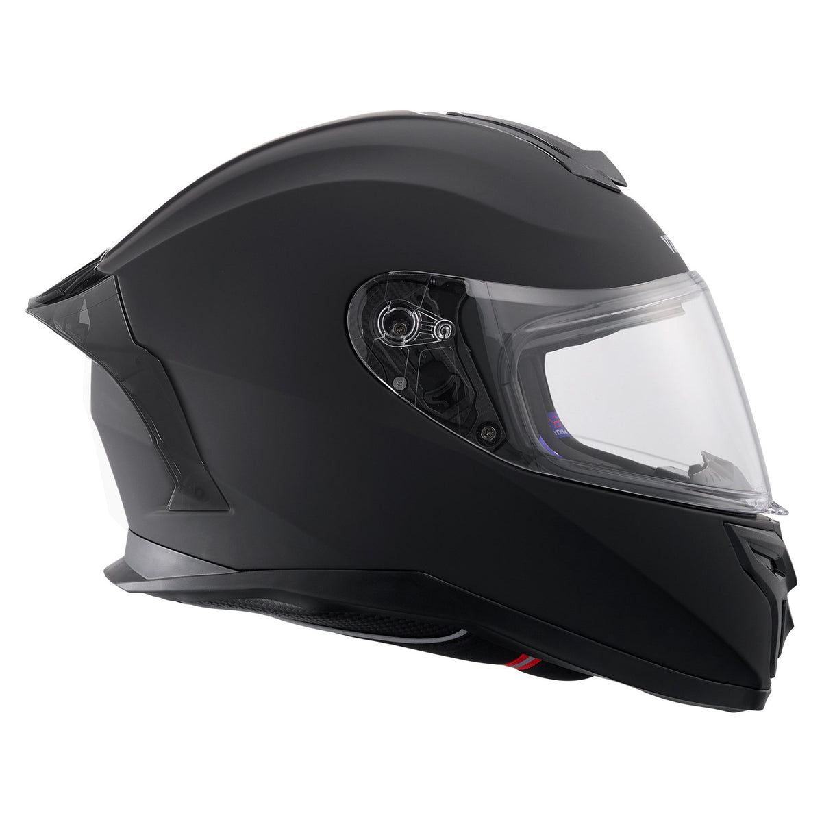 Full Face Motorcycle Helmet | Motocross Style with Bluetooth Slot | Gloss Finish
