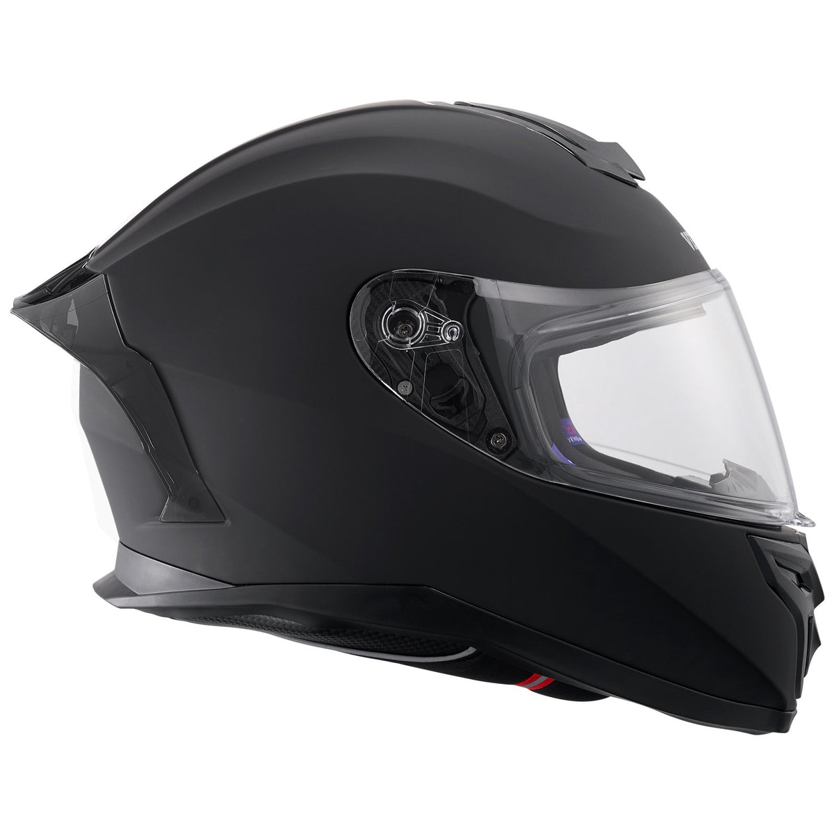 Full Face Motorcycle Helmet | Motocross Style with Bluetooth Slot | Gloss Finish