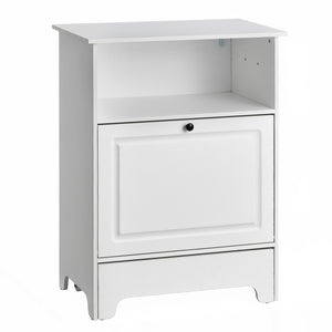 Pet Feeding Station | 2 Elevated Dog Bowls with Food & Toy Storage Cabinet | Wooden Pet Furniture