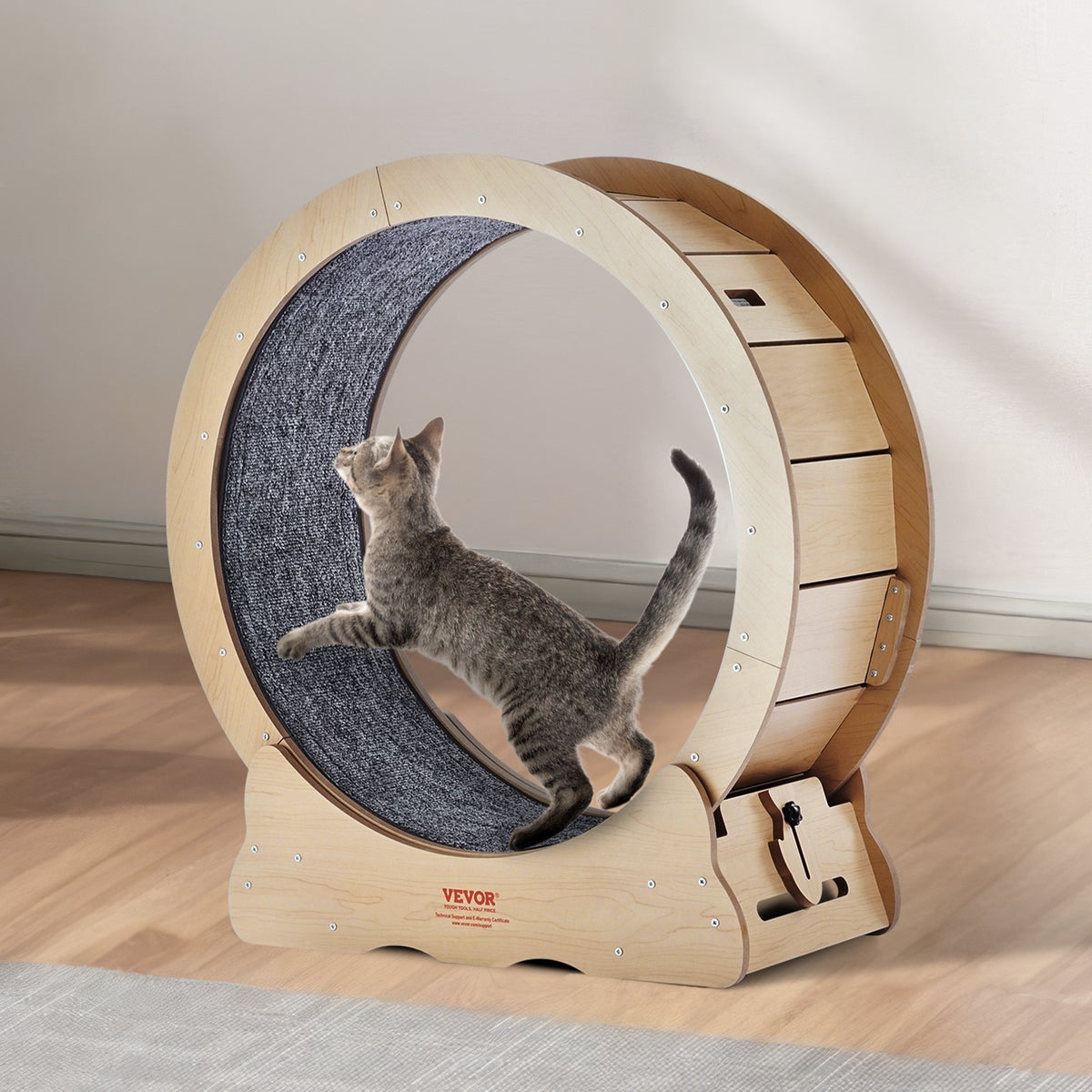 Cat Exercise Wheel | 29.5" Large Treadmill for Indoor Cats
