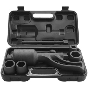 Torque Multiplier Wrench Set 1" Drive | 1:64 Ratio 6800Nm | Includes 4 Sockets & Case