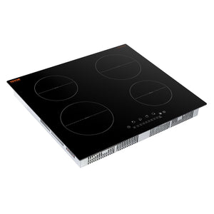 Induction Cooktop | 6000W 4-Burner Electric Countertop Stove with Touch Control