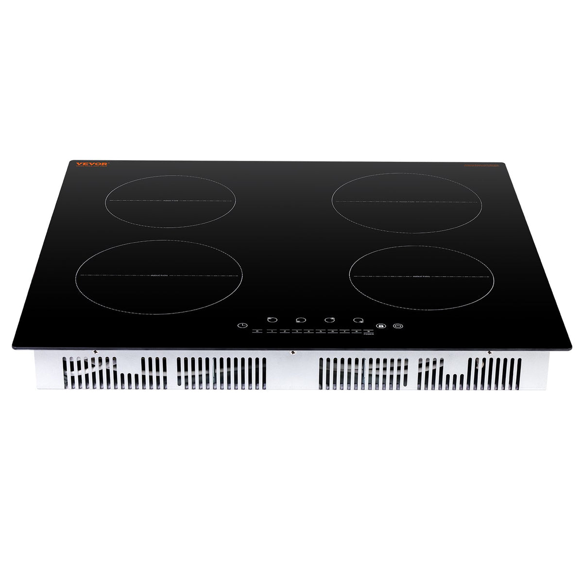 Induction Cooktop | 6000W 4-Burner Electric Countertop Stove with Touch Control