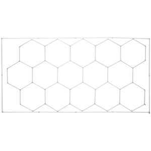 Hexagon Garage Lights | 66,300LM 15-Grid Honeycomb LED Shop Ceiling Fixture