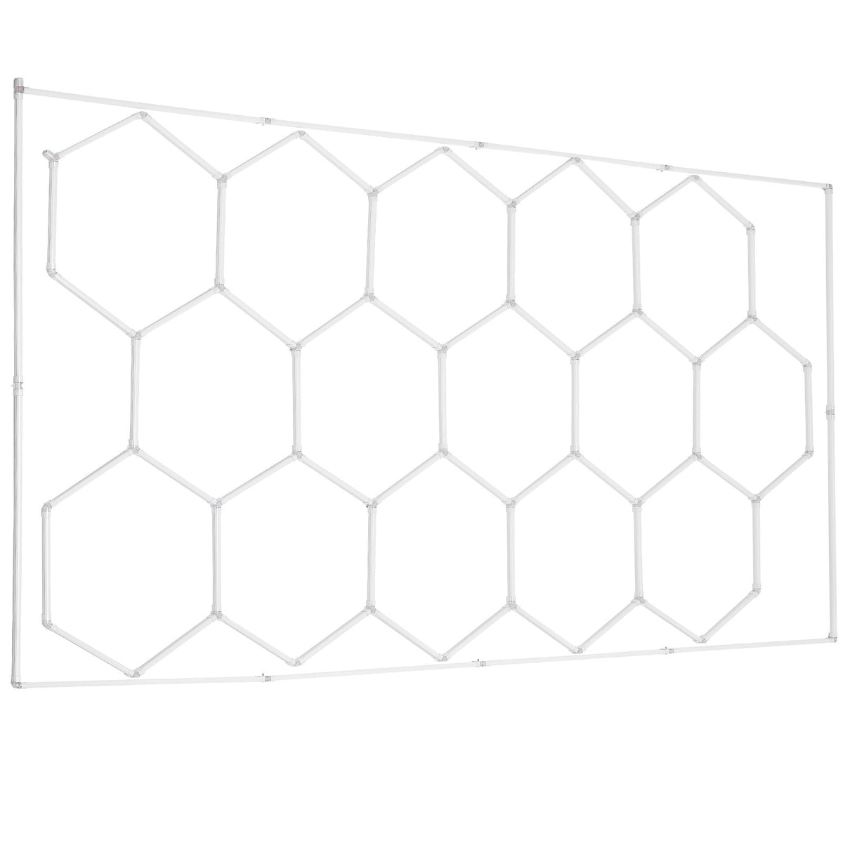 Hexagon Garage Lights | 66,300LM 15-Grid Honeycomb LED Shop Ceiling Fixture