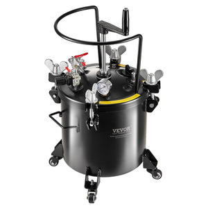 Spray Paint Pressure Pot Tank | 20L with Casters | Leak Repair & Sealant