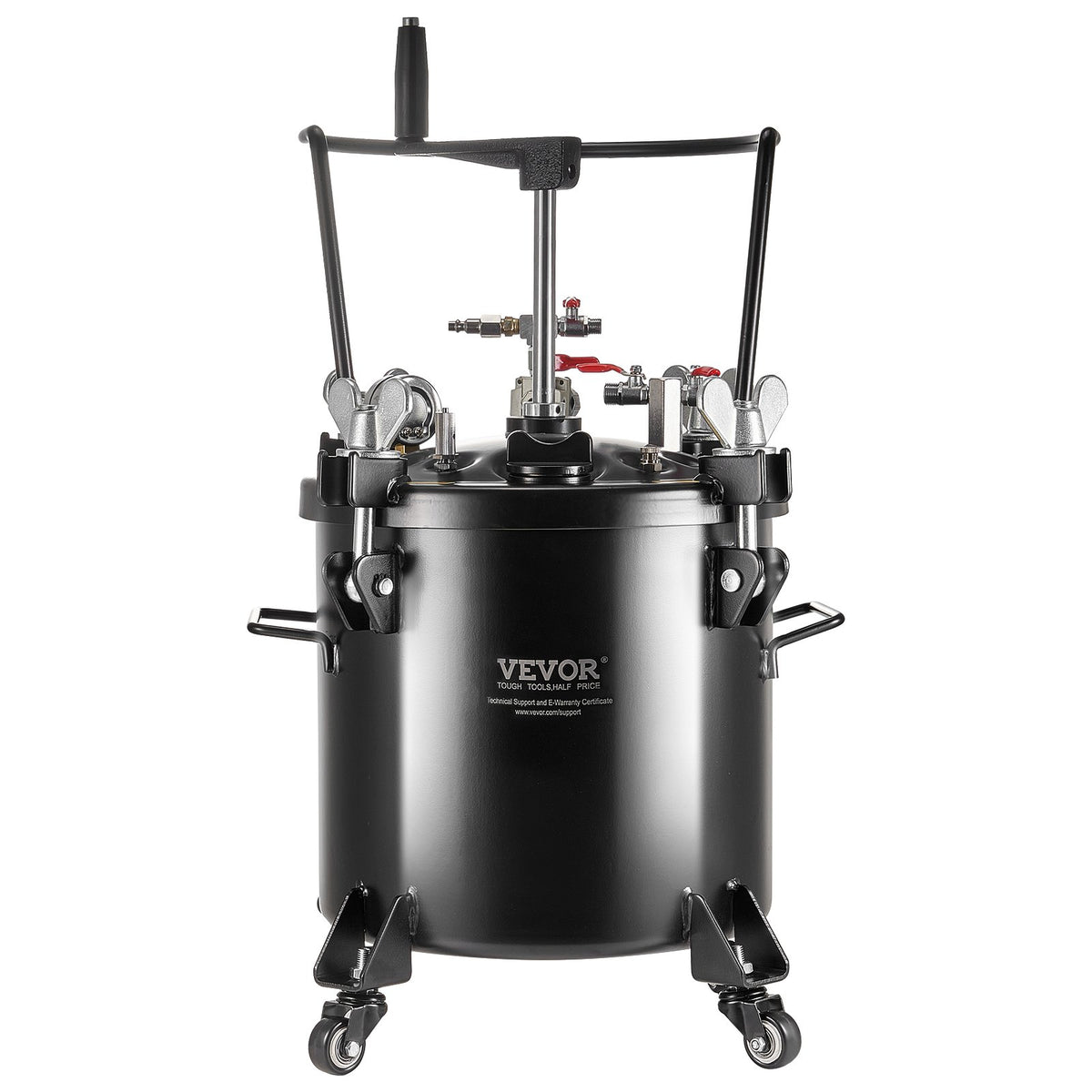 Spray Paint Pressure Pot Tank | 20L with Casters | Leak Repair & Sealant