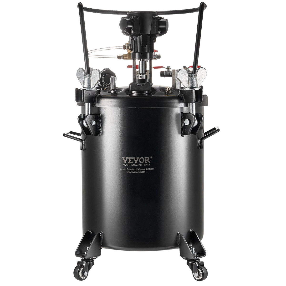 Paint Pressure Pot | 30L/7.5gal Tank with Automatic Stirring | 70 PSI