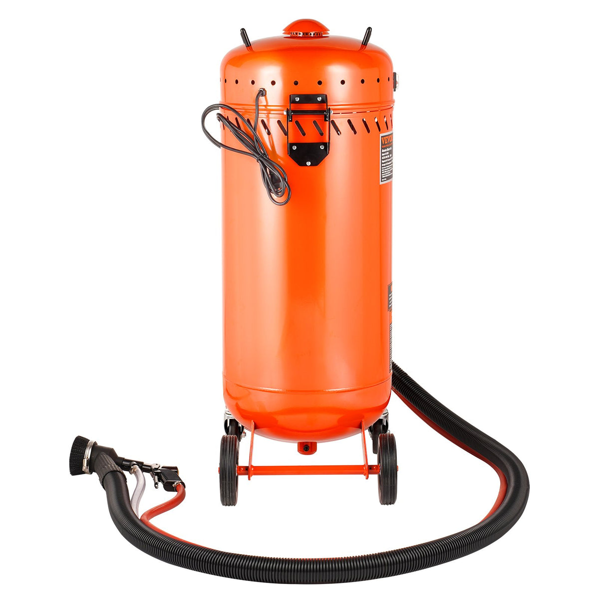 Vacuum Sand Blaster 28 Gal | Dustless with Built-in Vacuum System | 60–110 PSI
