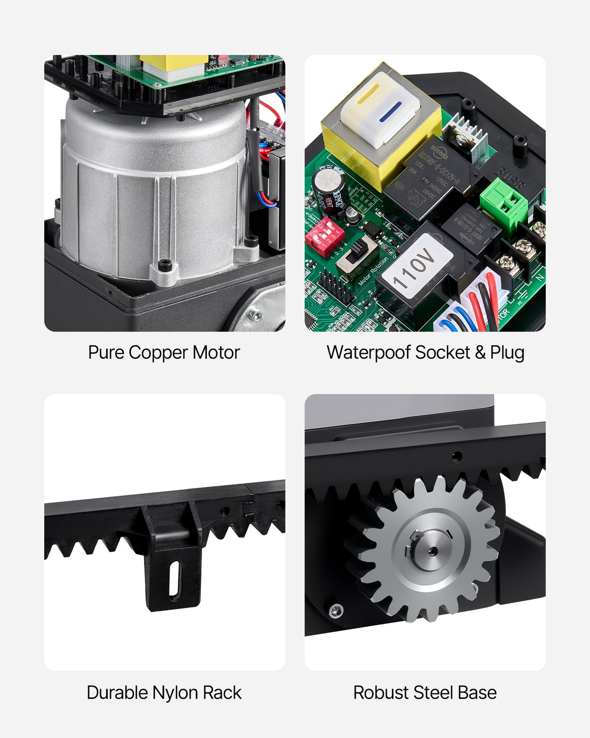 Sliding Gate Opener 400W | 1000kg Capacity | Chain Drive