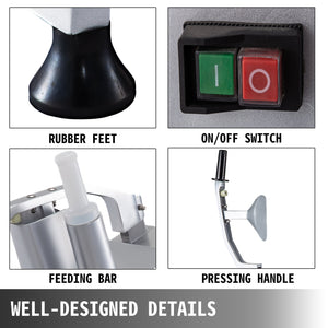 Vegetable Cutter | Commercial Processor with 6 Cutting Disks